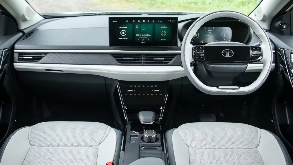 Tata Nexon EV range display real world driving