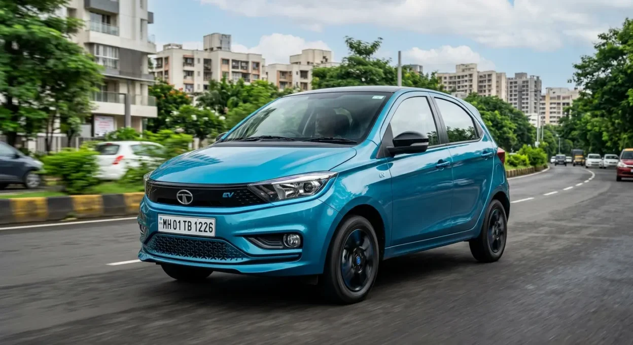 Tata Tiago EV 2026 cheapest electric car India review