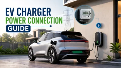 Comprehensive guide on how to apply for an EV charger power connection from DISCOM in India.